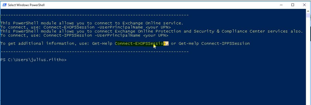 Powershell to connect to MS Online doesn't work anymore - Microsoft Q&A