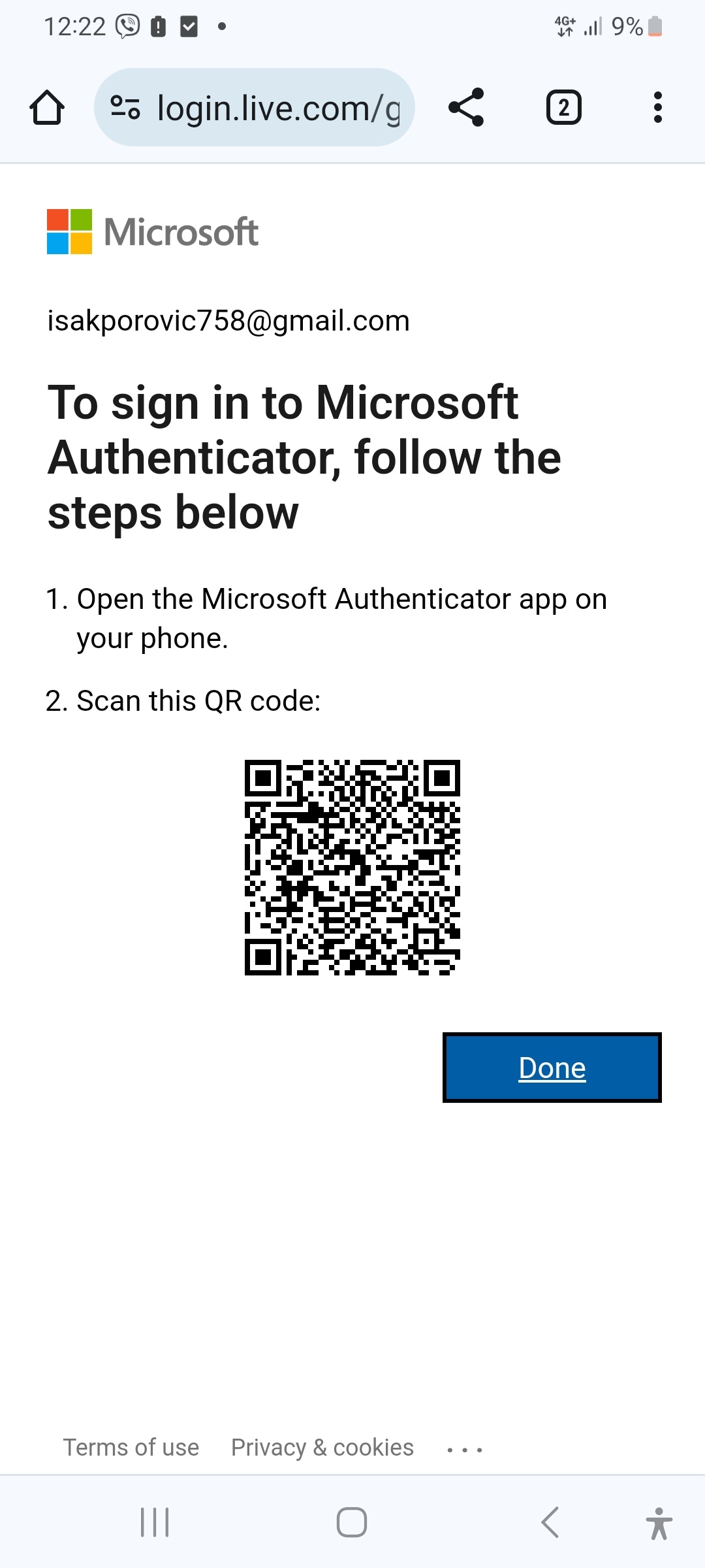 Sign in problem - Microsoft Q&A