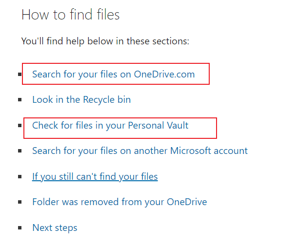 Files missing from onedrive and I didn't delete them. - Microsoft Q&A