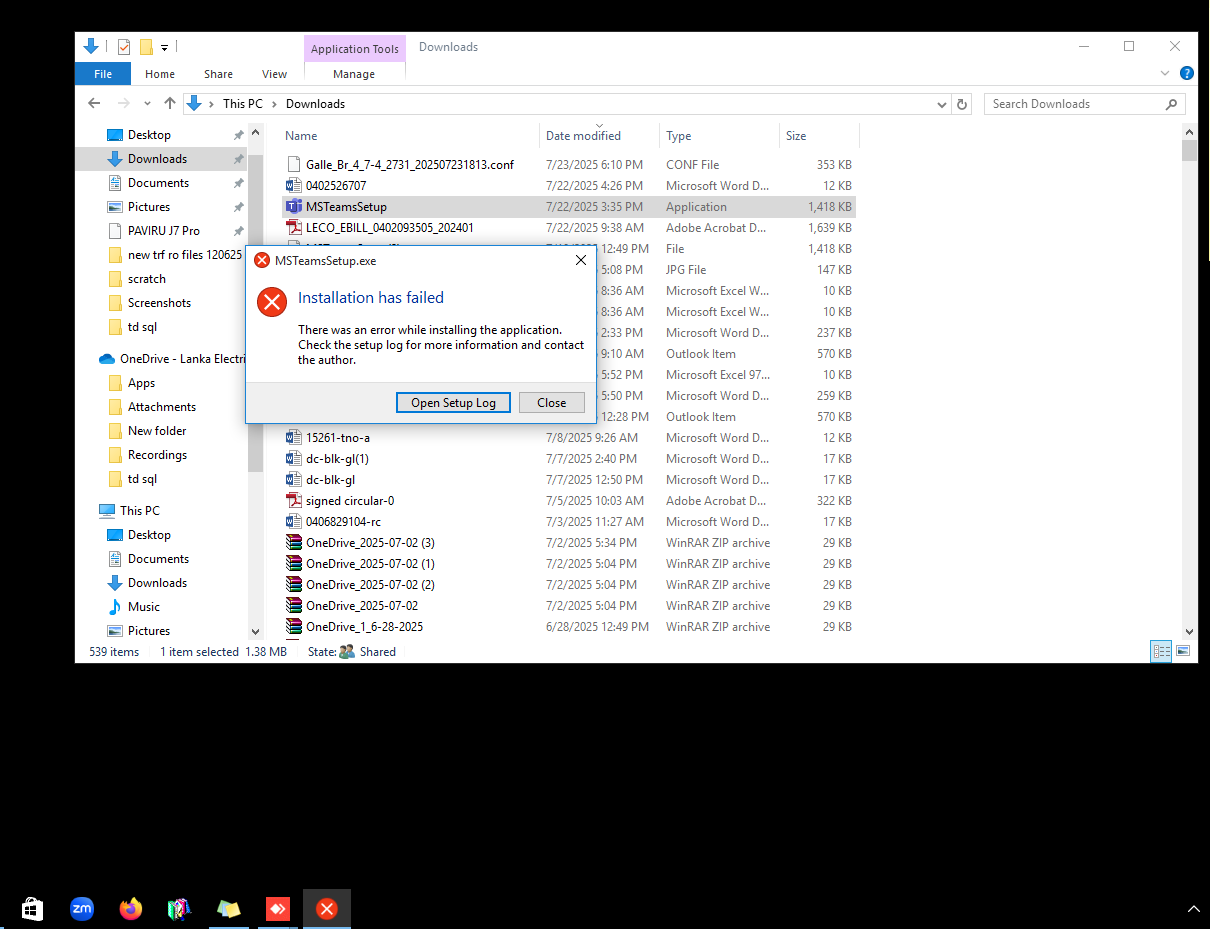 Getting following error - Microsoft Q&A