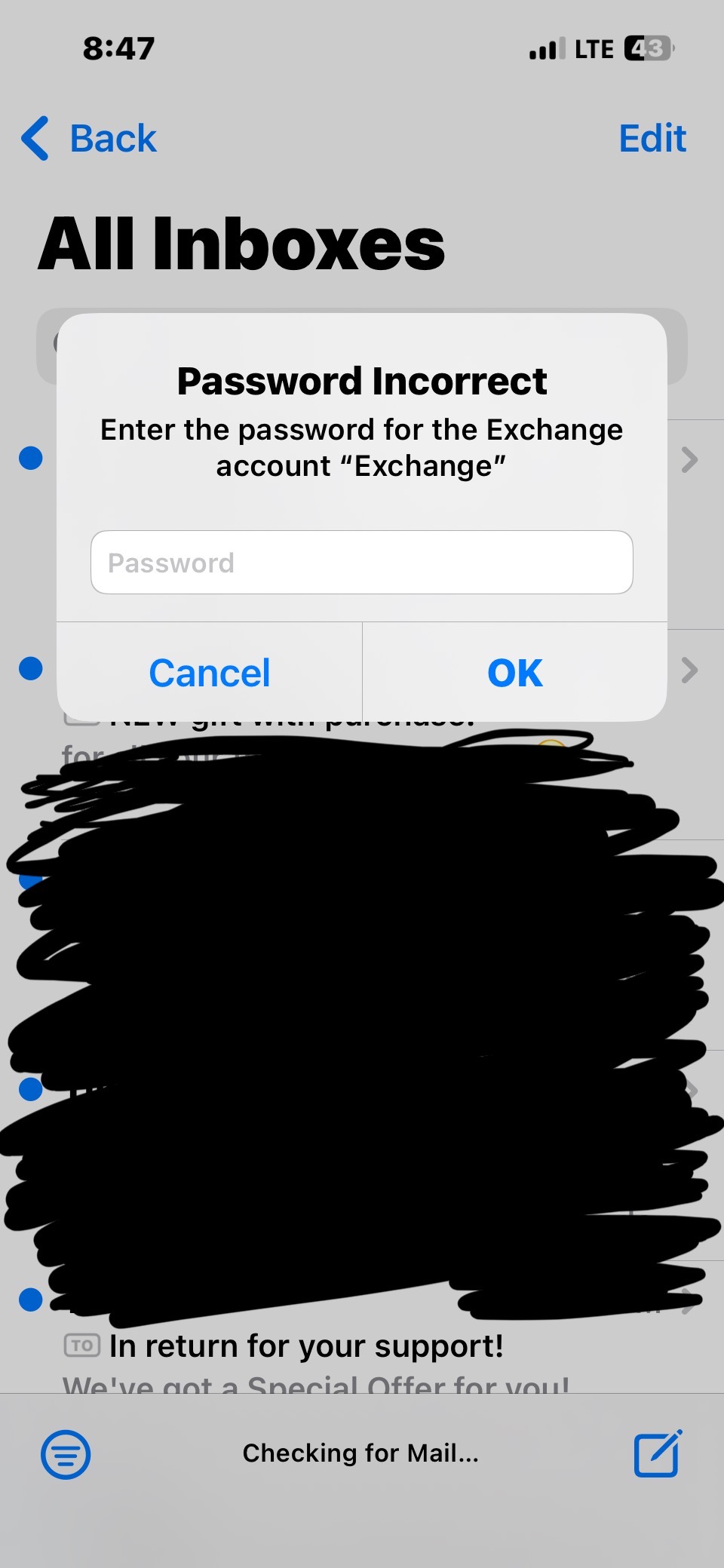 Exchange keeps asking for password - Microsoft Q&A