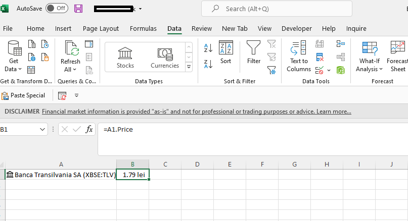 Why is stock data pulling wrong values? - Microsoft Q&A