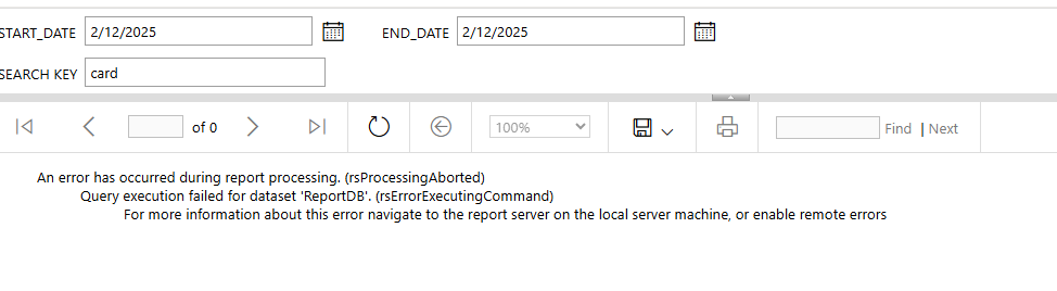 Need support for SSRS - Microsoft Q&A