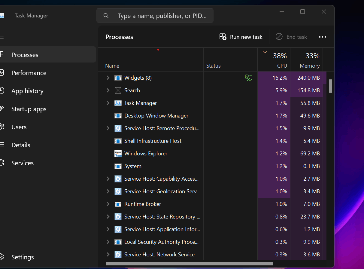 Cpu percentage too high? - Microsoft Q&A