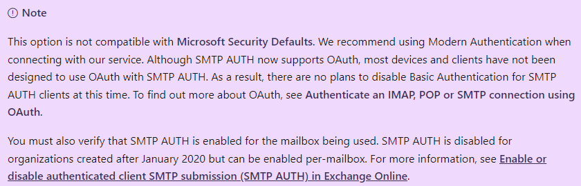 Smtp is not working - Microsoft Q&A