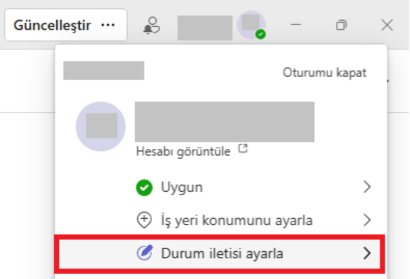 Kullanıcının resmi