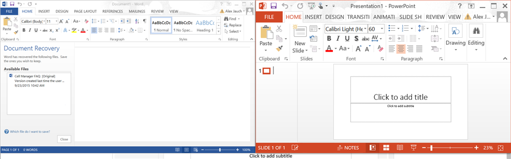 PowerPoint Menus and Ribbon are HUGE! - Microsoft Q&A