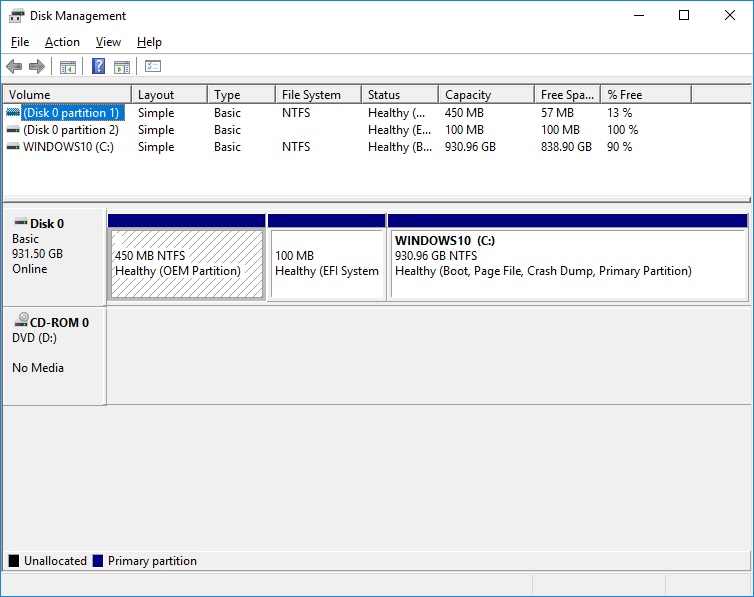 Internal SATA HDD not appearing in disk management console - Microsoft Q&A