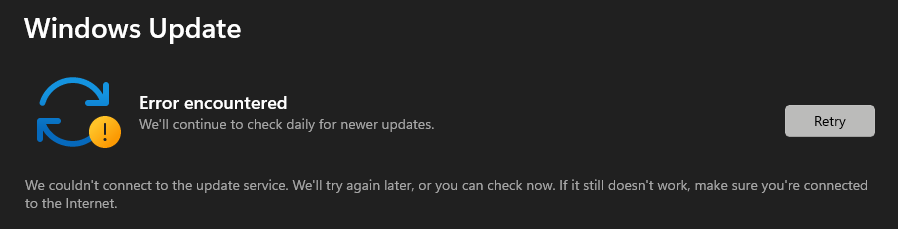 Facing Windows 11 Pro Insider Dev update Error!!! Can't download any ...
