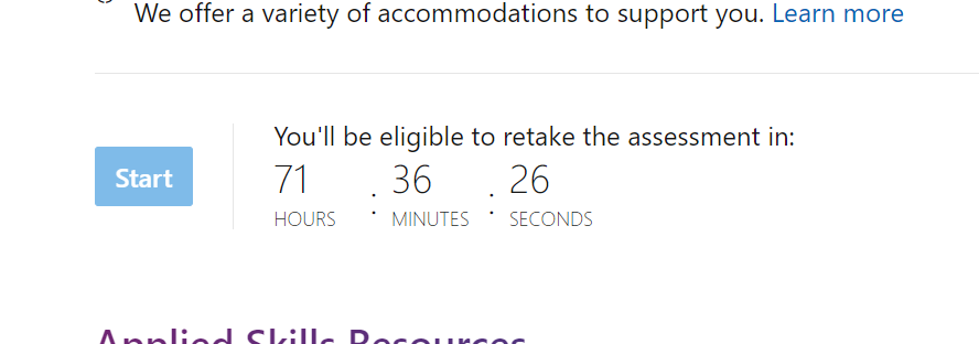 Assesment vision issue