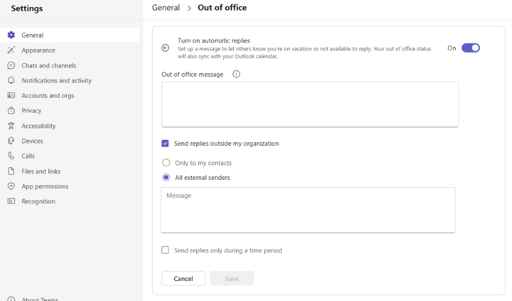 Automatic Replies to External Emails - Microsoft Q&A
