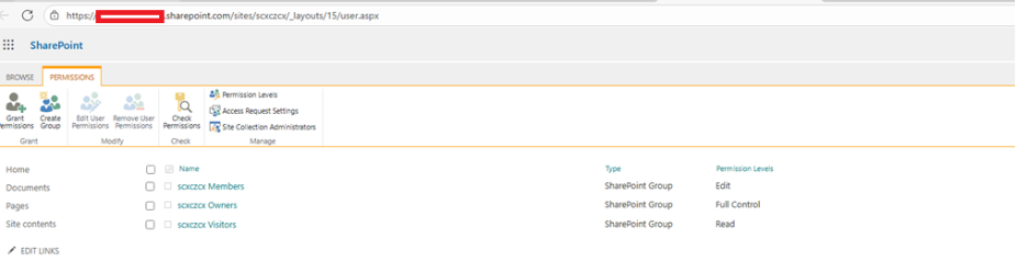 External user has access to tenant but cannot access a site even after ...