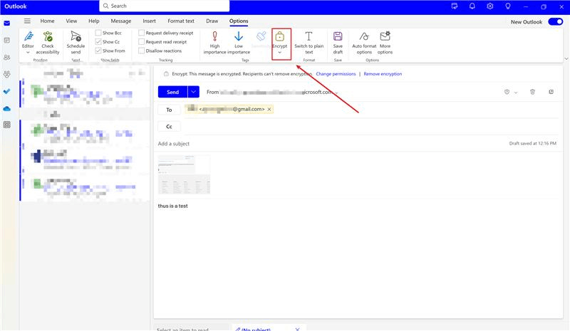 Is it possible to share an encrypted file from Office to a non ...