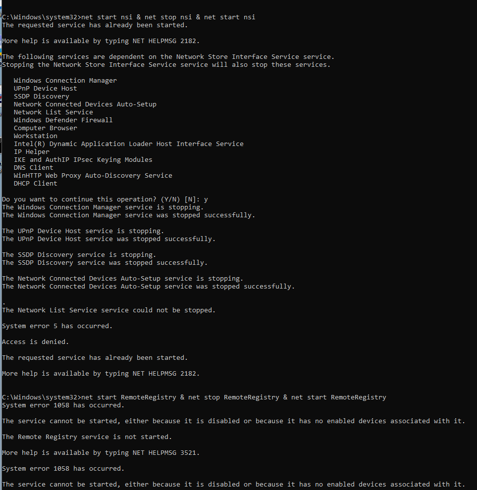 Cannot start Remote Desktop Service - Microsoft Q&A