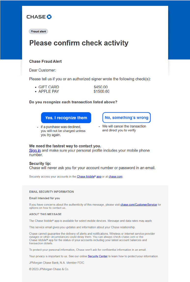 fake messages in my email - Microsoft Q&amp;A