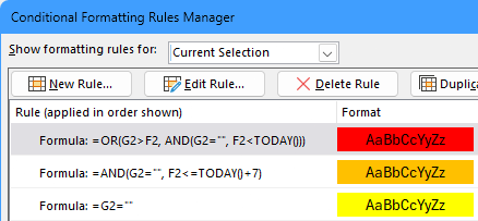 Conditional formating for blank cells based on due dates - Microsoft Q&A