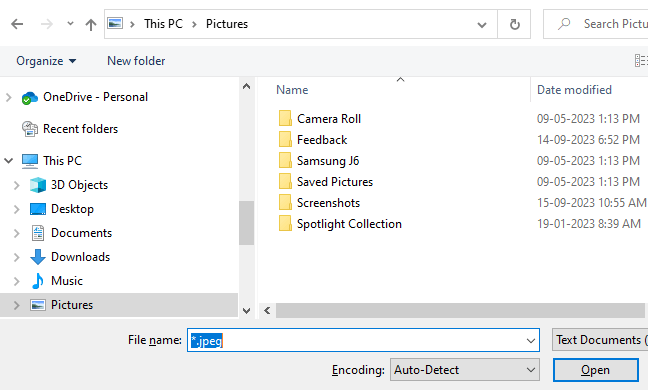 Missing .jpeg files on my windows file explorer - Microsoft Q&A