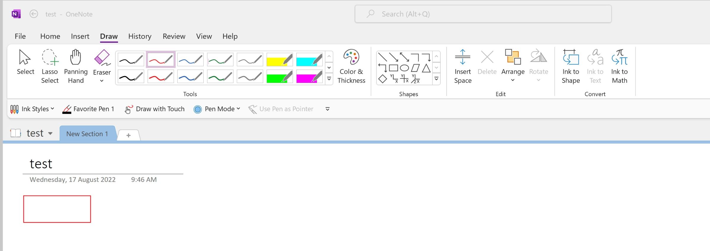 Pen and Highlighter no longer work on OneNote on PC - Microsoft Q&A