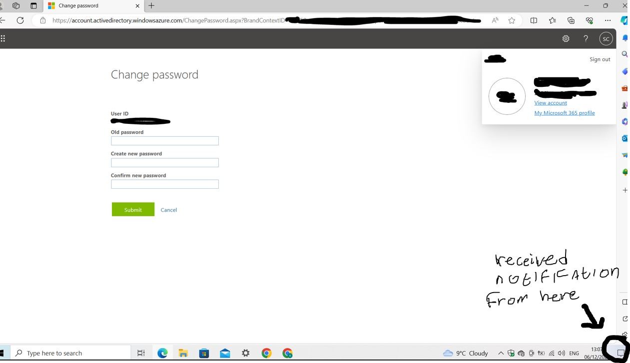 Password Renewal Pop Up Notification in Windows 10 - Microsoft Q&A