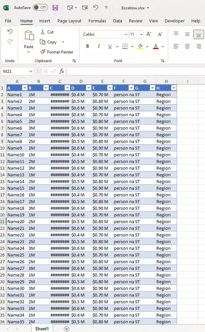 Export each row from Excel to a separate PPT slide - Microsoft Q&A