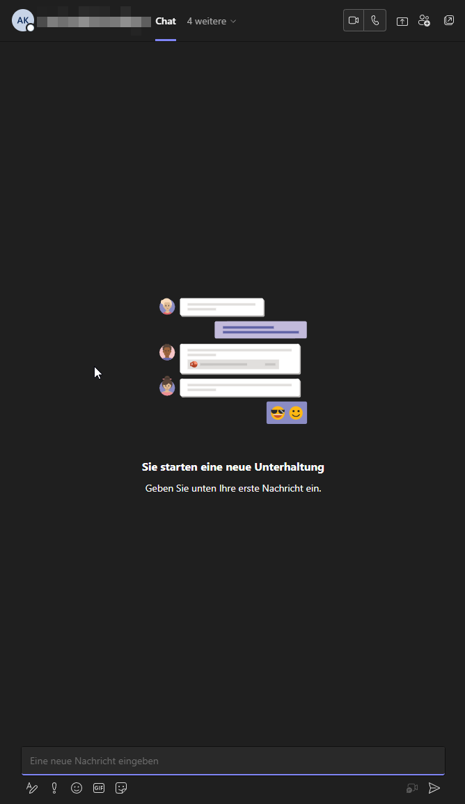 Teams Chat history with externals does not load when opened by deeplink ...