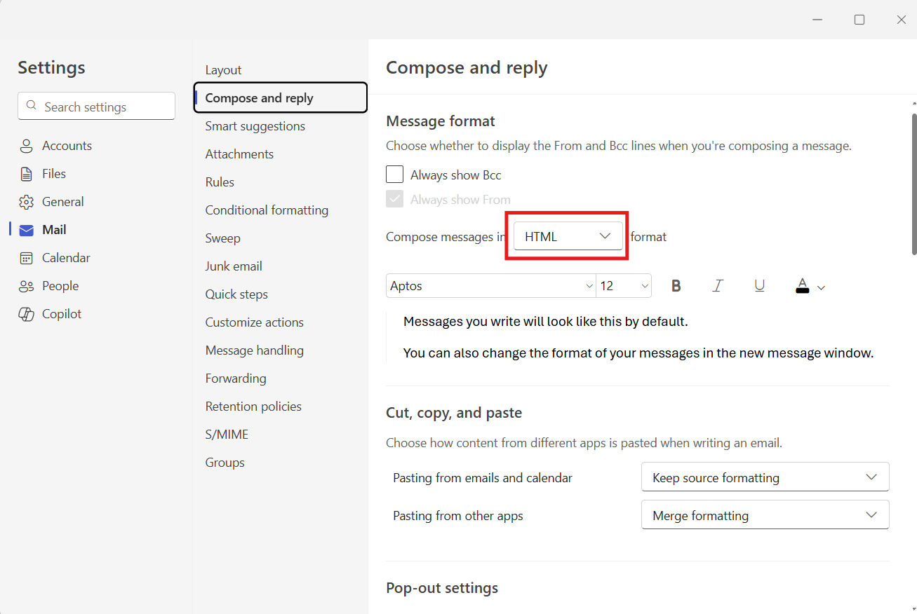 I have lost the ability to change miss spelled words in the new outlook ...