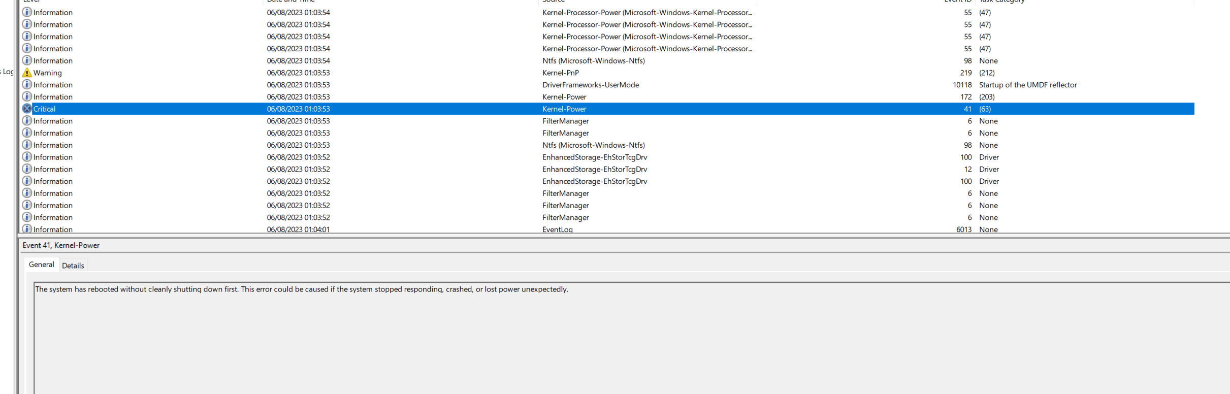 kernel security check failure issue with VR - Microsoft Q&A