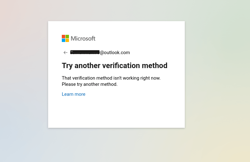 Need Help: Microsoft Account Locked and Verification Methods Not ...