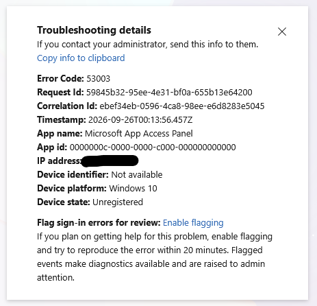 You cannot access this right now