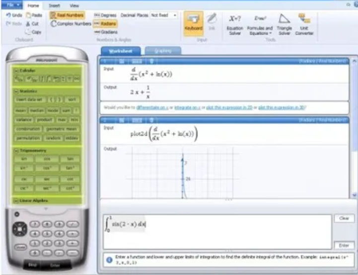 windows lightweight math software - Microsoft Q&A