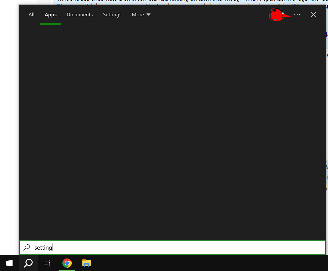 windows 11 start menu search bar blank box