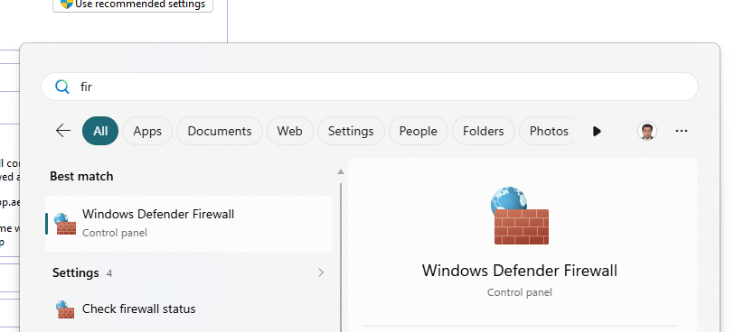 How to disable Firewall temporarily - Microsoft Q&A