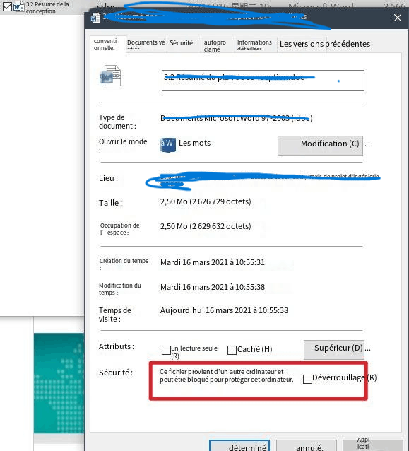Fichier word illisible - Microsoft Q&A