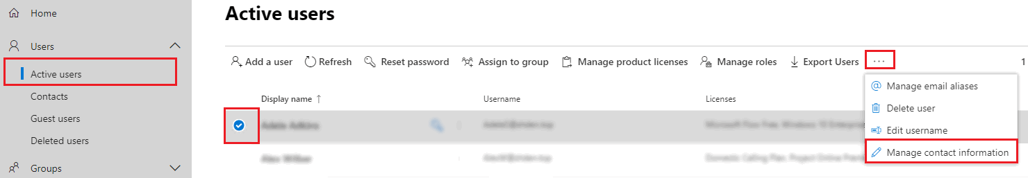 How can I update a user name in my Office 365 account? - Microsoft Q&A