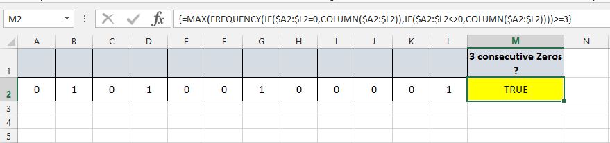 Excel determine if same value exists 3 times in a row - Microsoft Q&A
