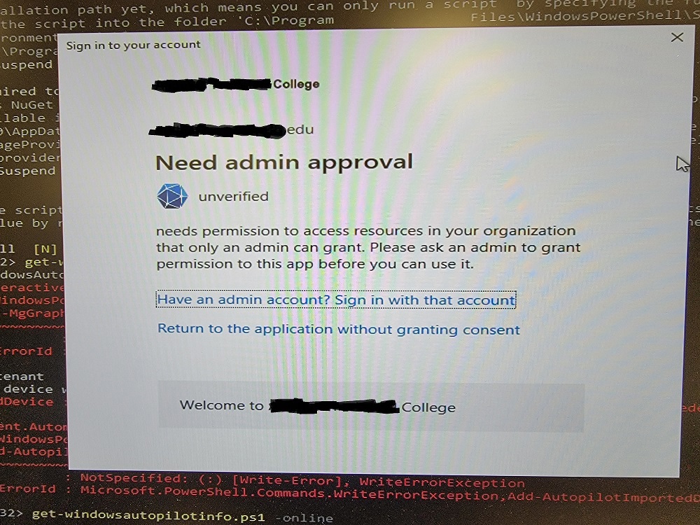 Verification Process for New helpdesk Users on Autopilot - Microsoft Q&A