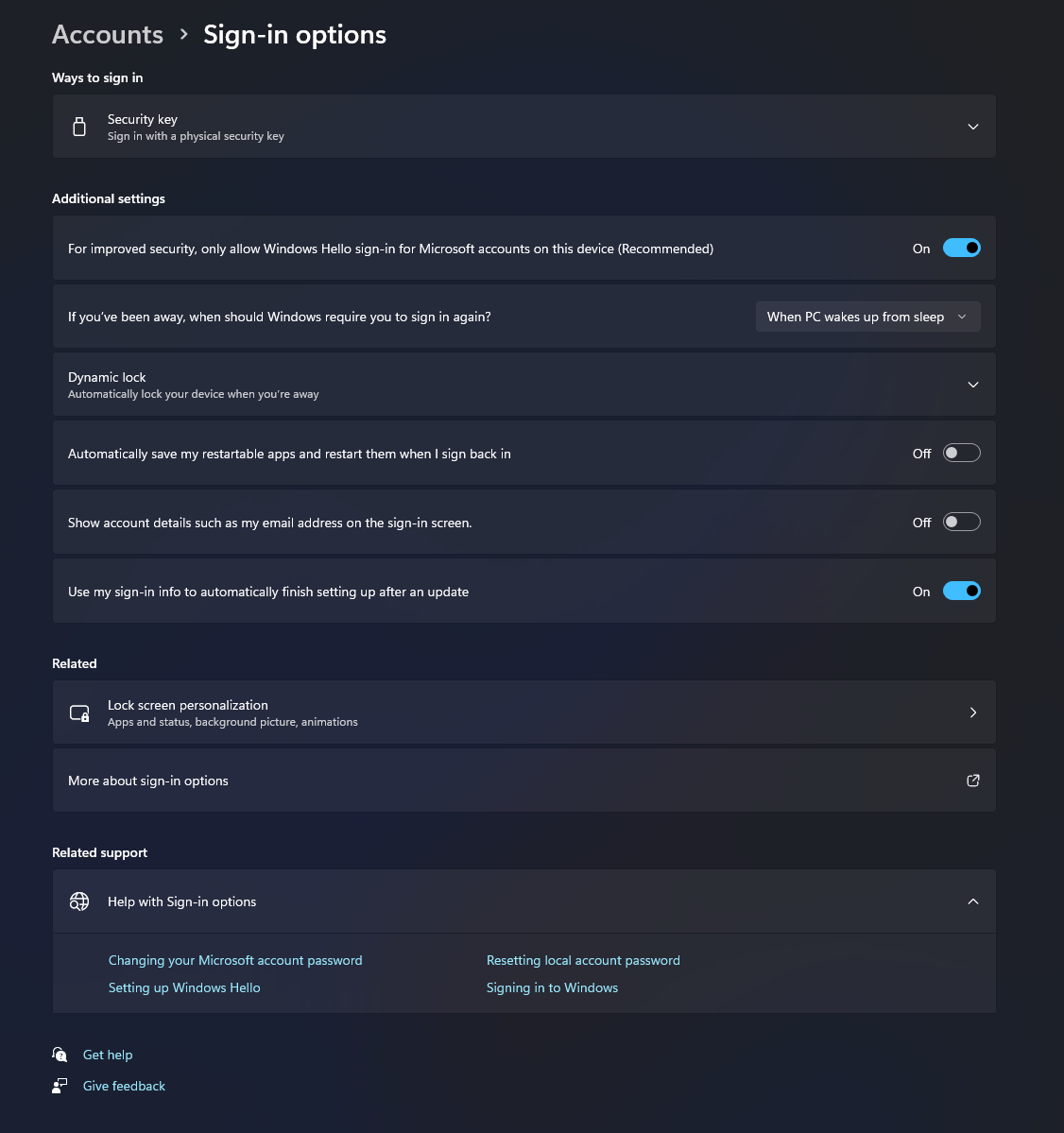 Why can't I see Windows Hello settings in my Sign-in options ...