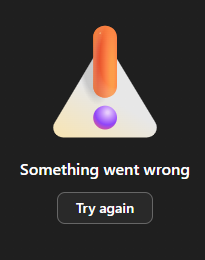 Copilot returning error "something went wrong" - Microsoft Q&A