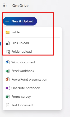 How can I upload files to onedrive from a portable storage drive ...