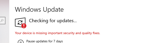Windows 10 won't update - Microsoft Q&A