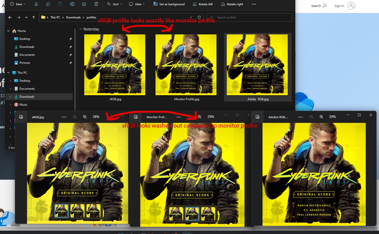 Color profile management issue after 22H2 Update - Microsoft Q&A