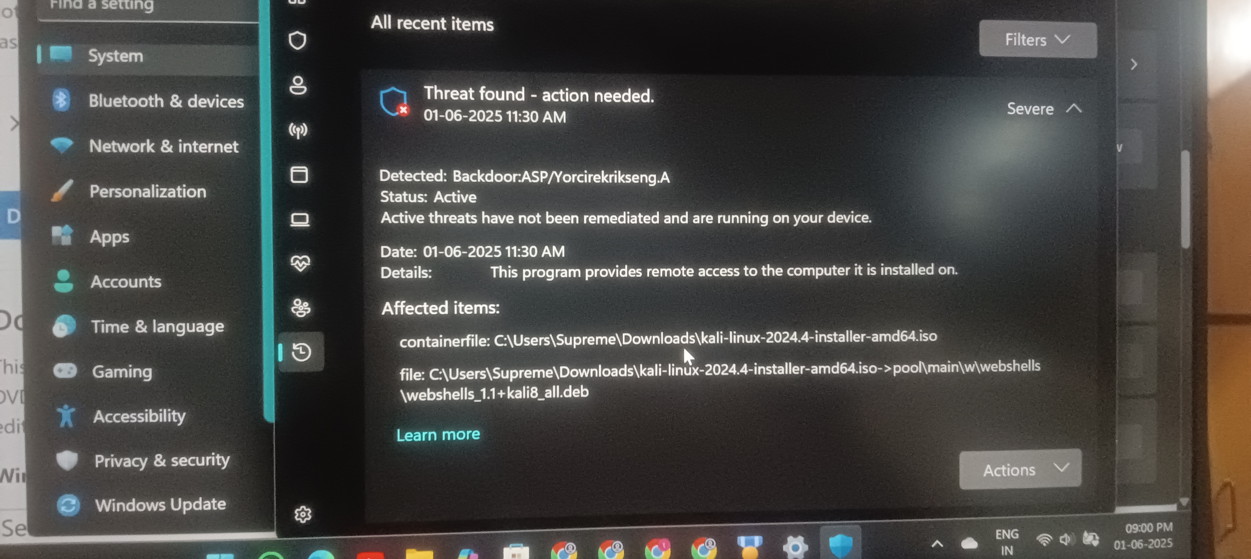 how to fix infected files. - Microsoft Q&A