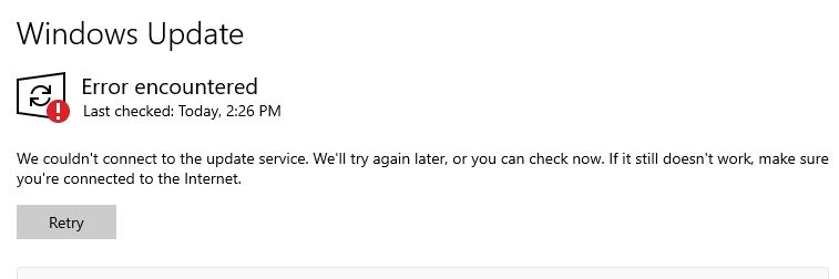 windows update 2
