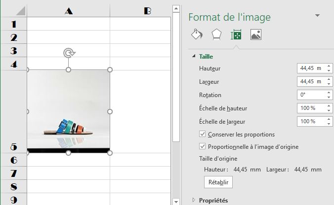 Problem size of picture in excel with windows 10 125 % - Microsoft Q&A