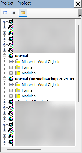 Making copy of Word Normal template seems to have trashed the original ...