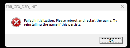 Direct X problems - Microsoft Q&A