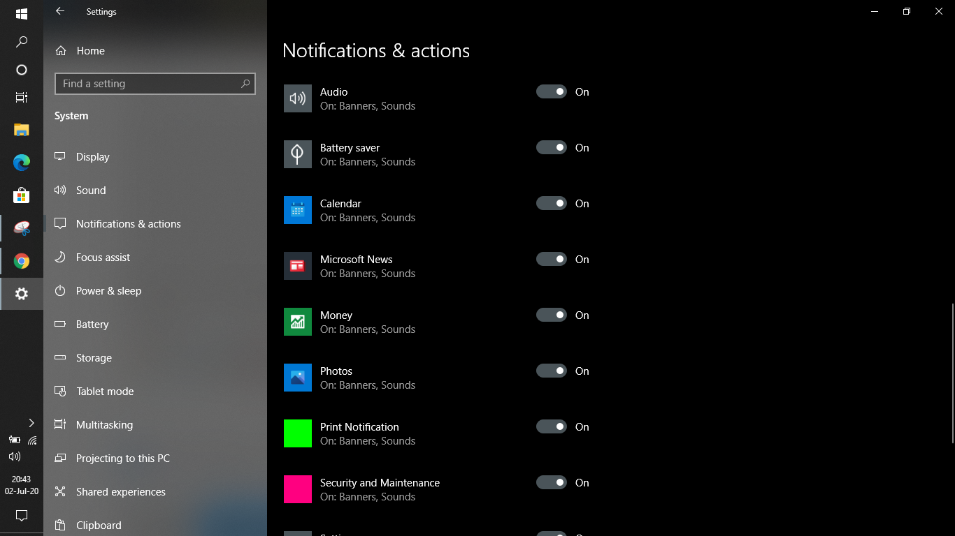 Why I can't enable notification? - Microsoft Q&A