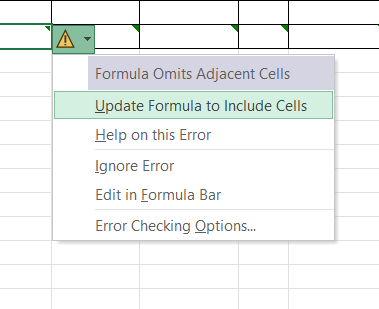 no automatic calculation - Microsoft Q&A