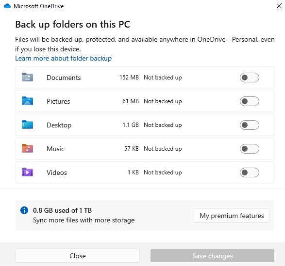 What is wrong with this way to change OneDrive Folder to physical path ...