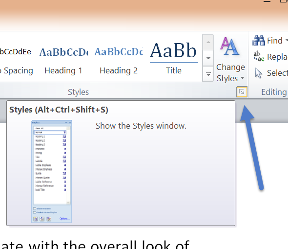 How can I permanently add a custom color to text typed into a Word 2010 ...